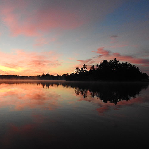 Grundy Lake Sunset