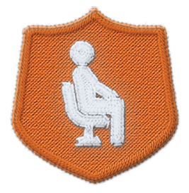icon of person sitting